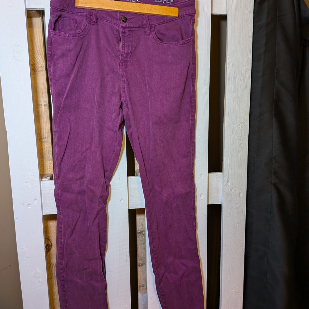 Guess Purple Skinny Pants